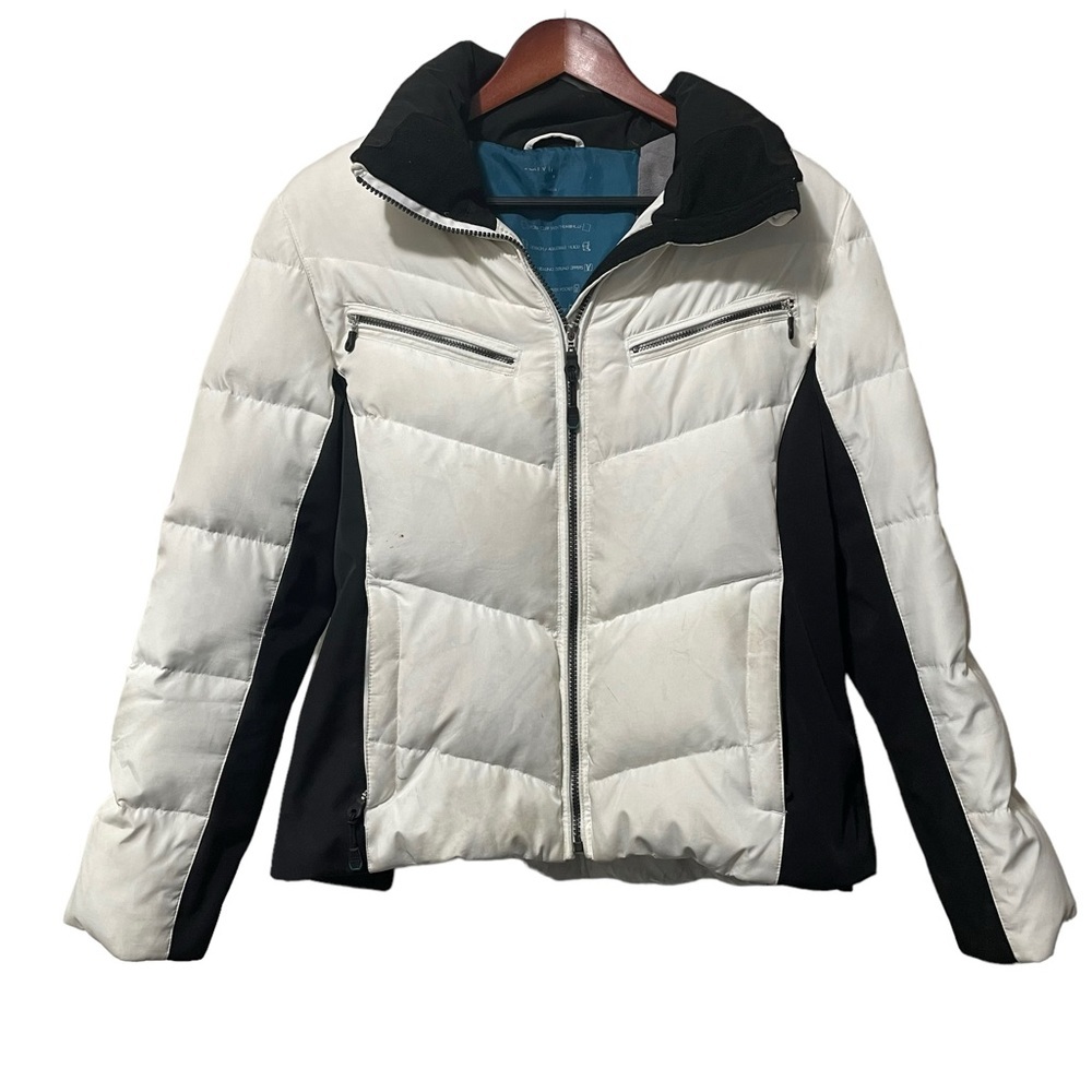 Calvin Klein Performance Down Puffer Winter White Puffer Ski Coat Size Medium